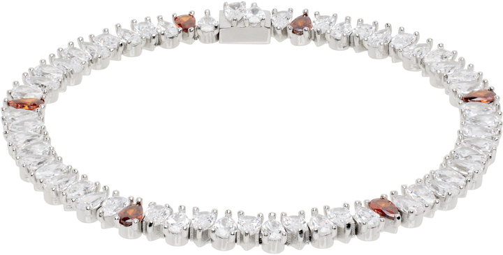 Photo: Hatton Labs Silver & Red Drop Bracelet