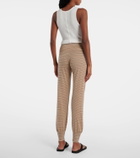 The Row Jearl cotton and cashmere sweatpants