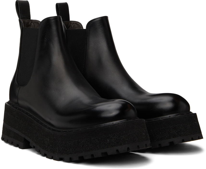 Marsèll Black Carretta Chelsea Boots Marsèll