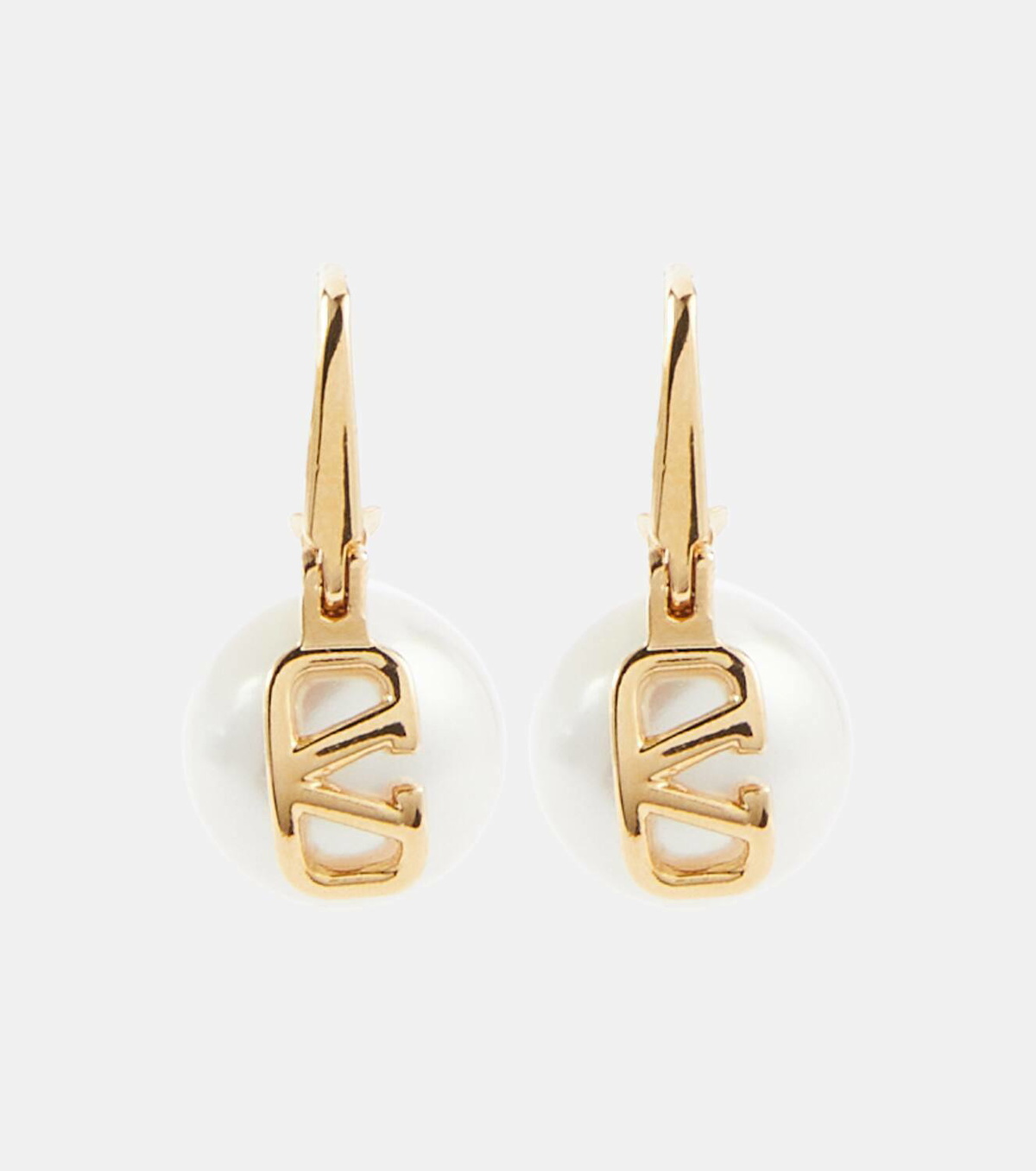 VLogo Signature Pearl Earrings