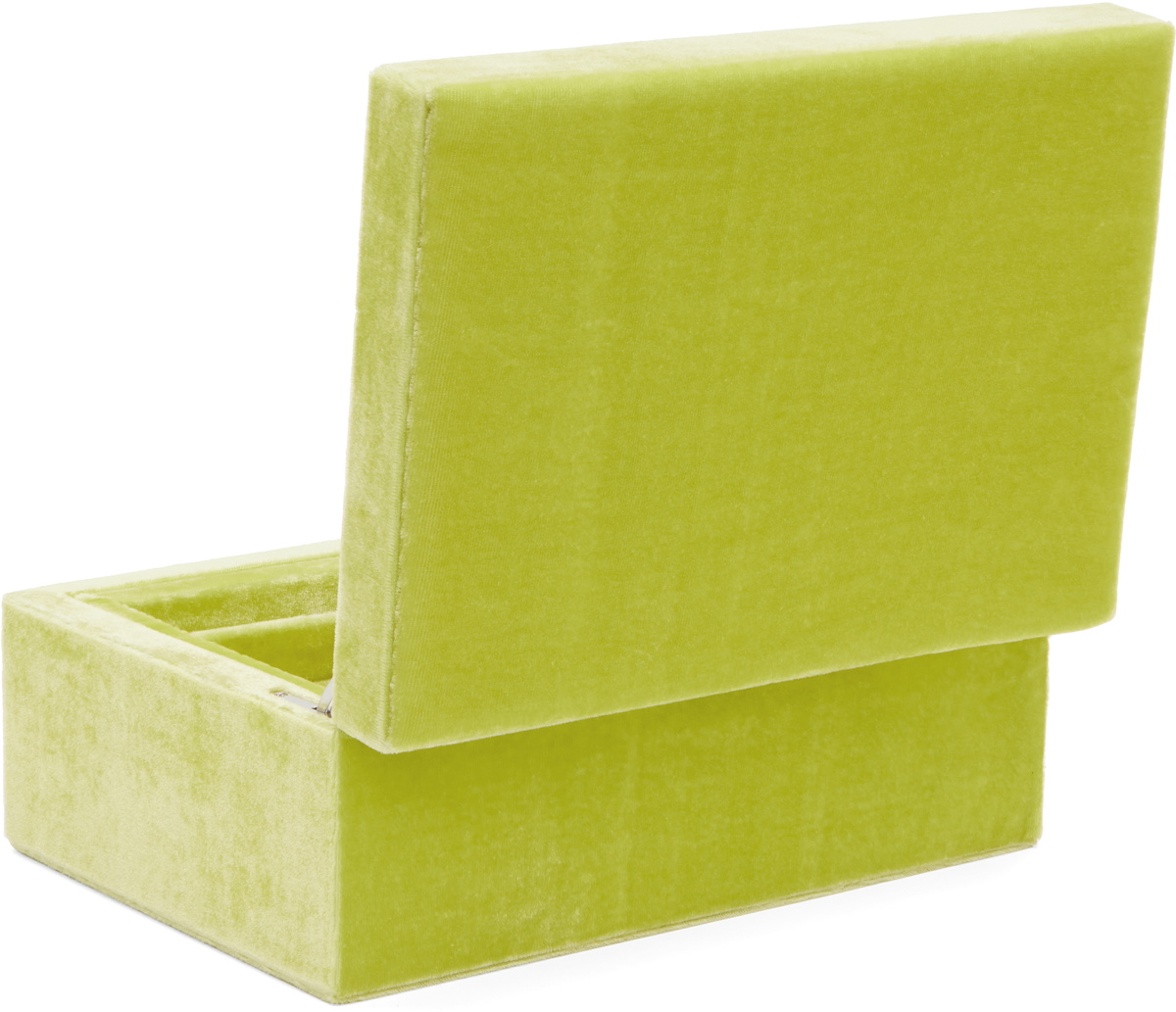 Sophie Bille Brahe Green Grande Trésor Tulipe Jewelry Box