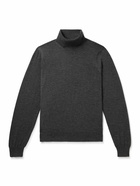 TOM FORD - Cashmere and Silk-Blend Rollneck Sweater - Gray