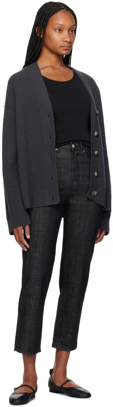 Youth Black Straight-Leg Jeans