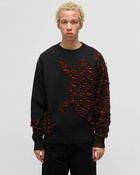 Daily Paper Palase Sweater Black|Red - Mens - Pullovers