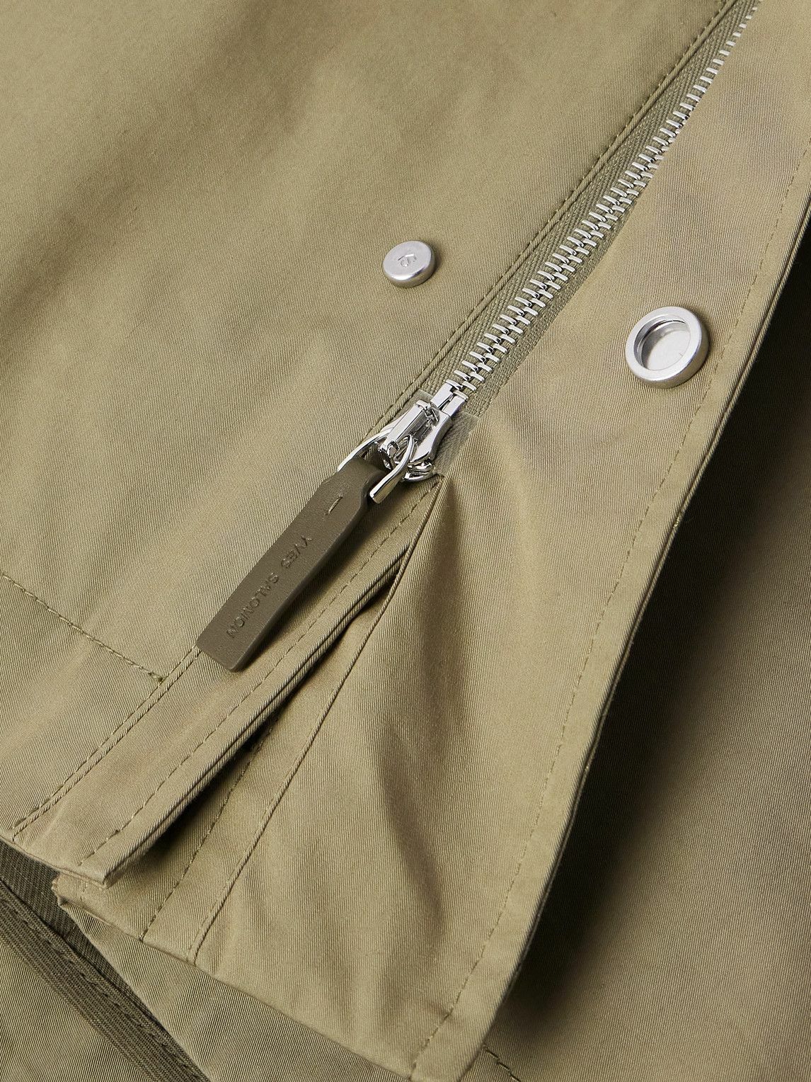 Yves Salomon - Cotton-Blend Twill Parka - Neutrals