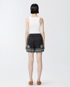 Pinko Bandana Print Shorts Black/Lime
