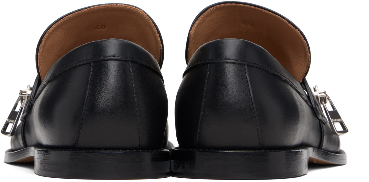 JW Anderson Black Biker Loafers
