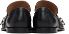 JW Anderson Black Biker Loafers