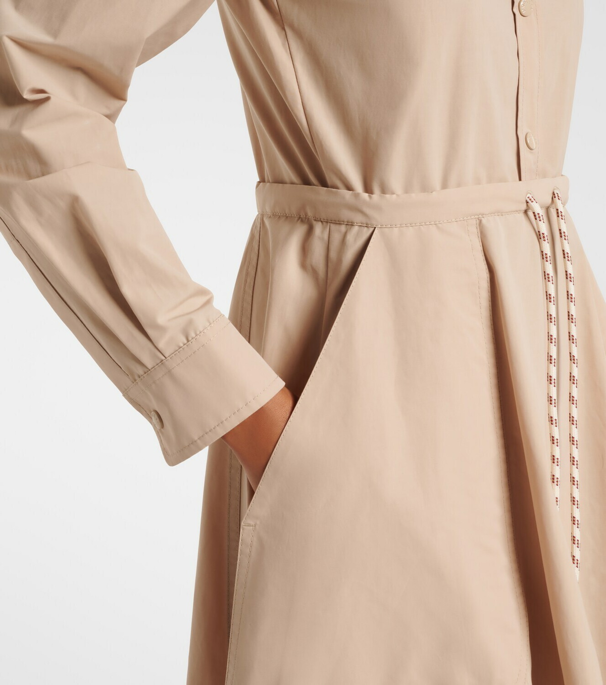 Moncler Poplin shirt dress