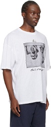 Martine Rose White 'How's It Hanging' T-shirt