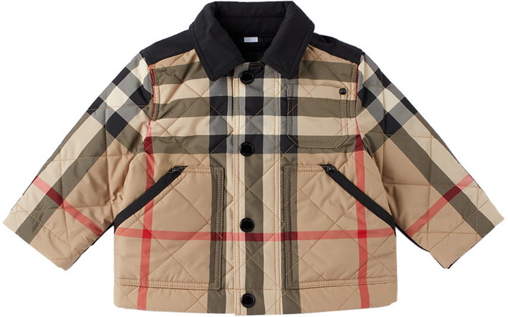 Photo: Burberry Baby Beige Renfred Quilted Jacket