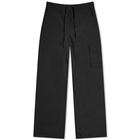 DONNI. Women's Nylon Cargo Pant in Jet