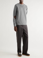 Maison Margiela - Cotton-Jersey Sweatshirt - Gray