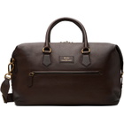Polo Ralph Lauren Brown Pebbled Leather Duffle Bag