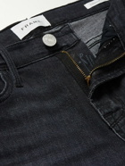 FRAME - L'Homme Slim-Fit Stretch-Organic Denim Jeans - Black