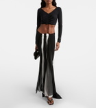 Nensi Dojaka Carnation maxi skirt