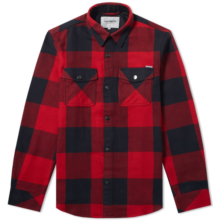 Photo: Carhartt Graham Heavy Flannel Shirt