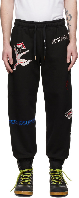 Photo: KidSuper Black Super Lounge Pants