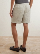 Orlebar Brown - Alex Straight-Leg Cotton-Blend Drawstring Shorts - Neutrals