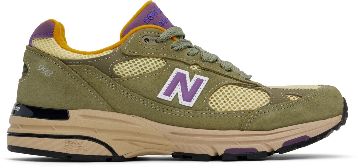 New Balance Khaki Made in USA 993 Sneakers New Balance