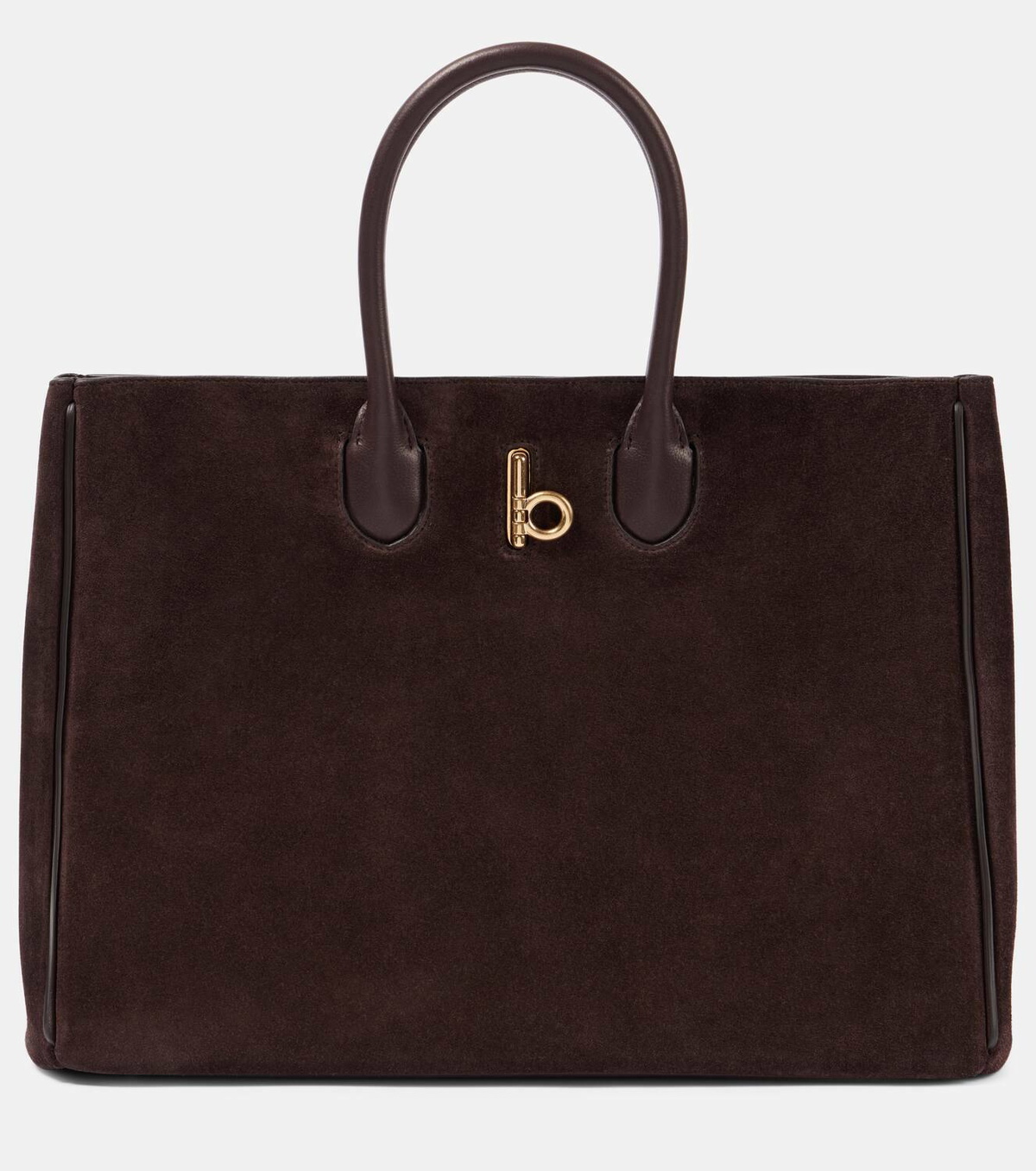 Burberry Rocking Horse Medium suede tote bag Burberry