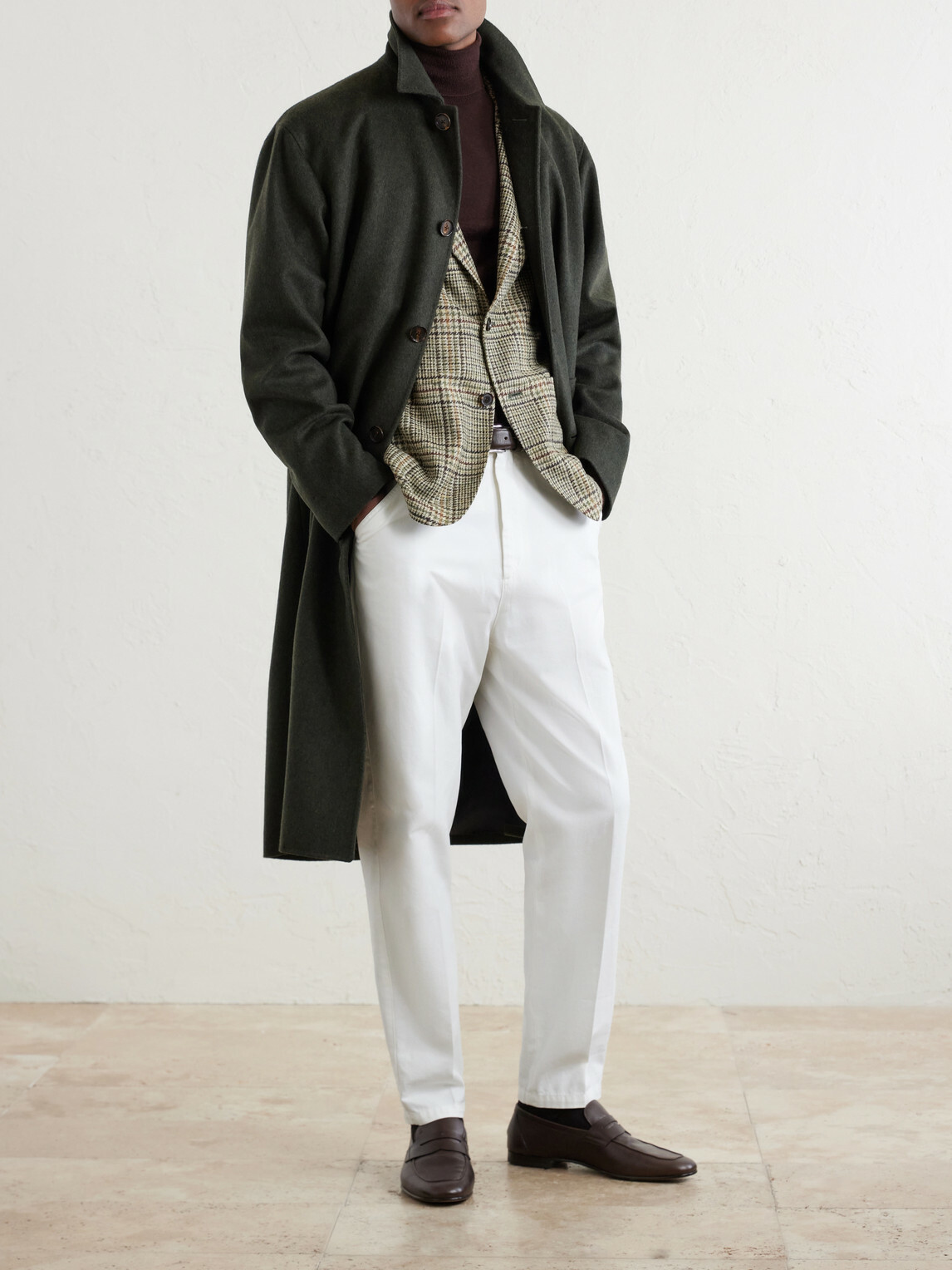 Caruso - Rigoletto Wool Coat - Green