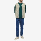 Wood Wood Men's Beckett Lambswool Crew Knit in Midori Green