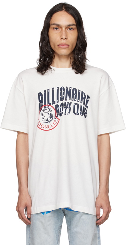Photo: Moncler Genius Moncler Billionaire Boys Club White T-Shirt