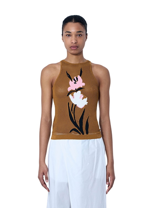 Photo: Marni Floral Intarsia Knit Top