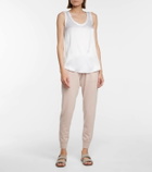 Brunello Cucinelli Stretch-silk satin tank top