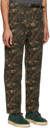 Gramicci Khaki Camouflage Trousers