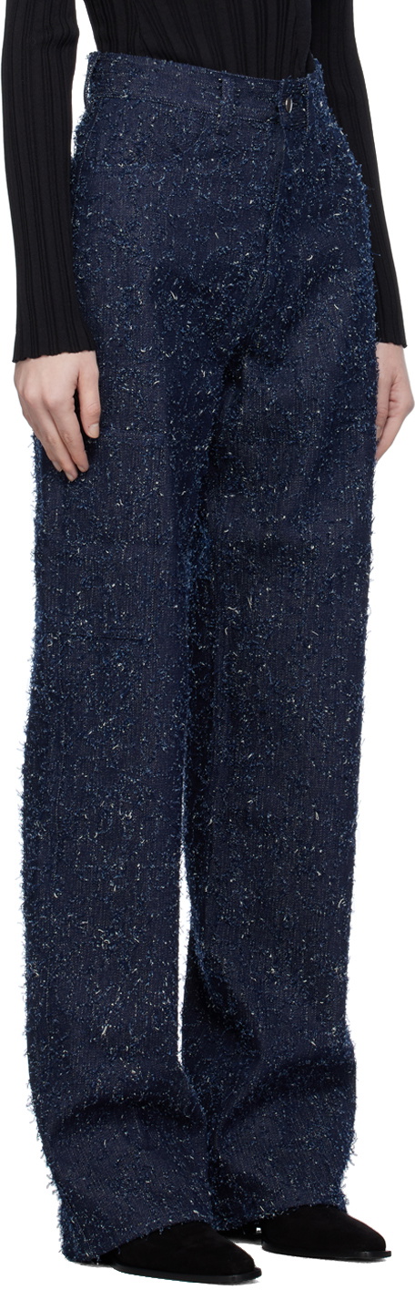 Elleme Blue Patch Pocket Jeans