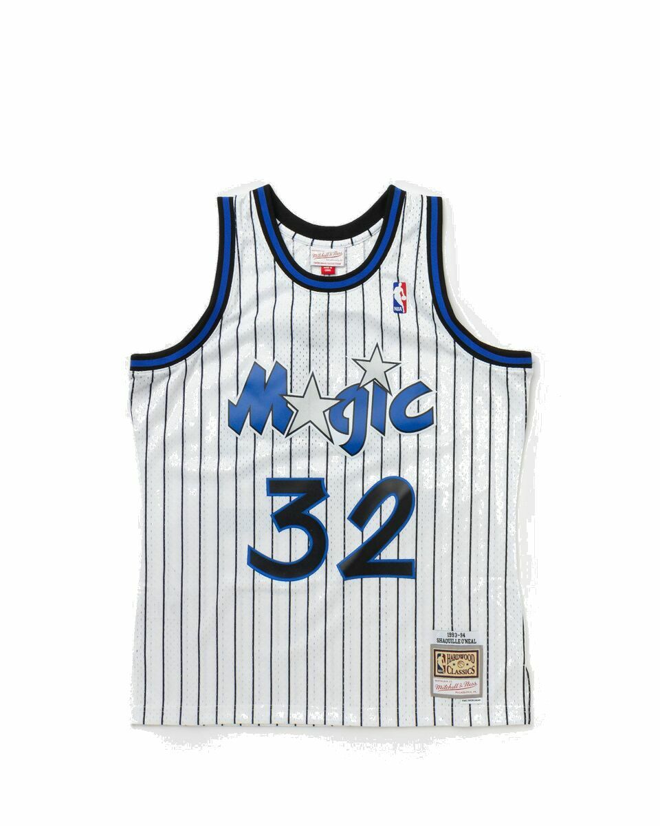 Photo: Mitchell & Ness Nba Swingman Jersey Orlando Magic 1993 94 Shaquille O'neal #32 White - Mens - Jerseys