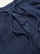 Vilebrequin - Pacha Straight-Leg Linen Drawstring Trousers - Blue
