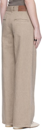 Arch The Beige Midrise Jeans