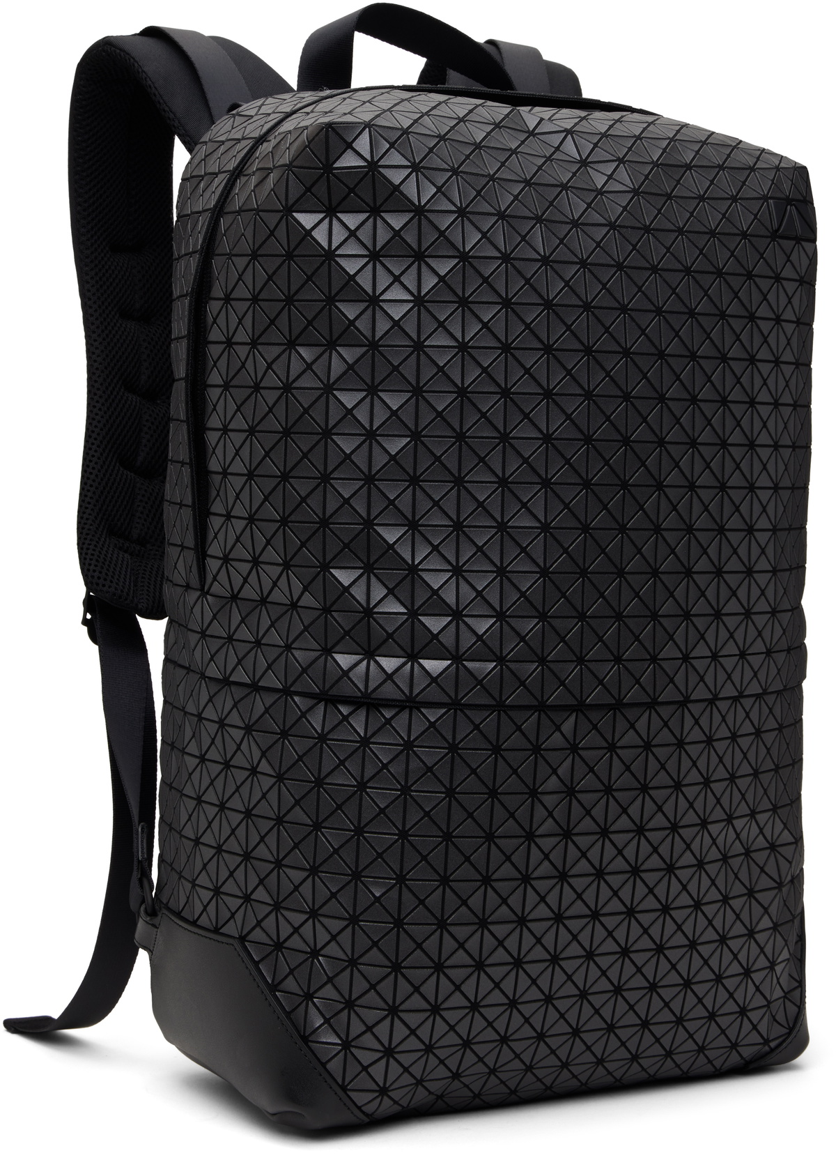 BAO BAO ISSEY MIYAKE Gunmetal Liner Backpack