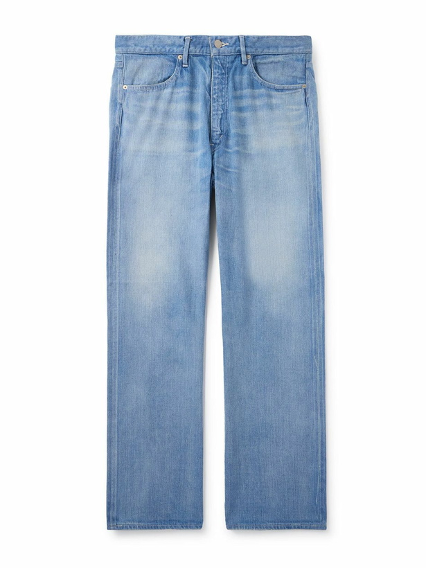 Photo: Auralee - Wide-Leg Selvedge Jeans - Blue