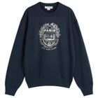 A.P.C. Men's x Marc Jacobs The Paris Crew Neck Sweatshirt in Dark Navy