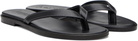 Aeyde Black Melody Leather Thong Sandals