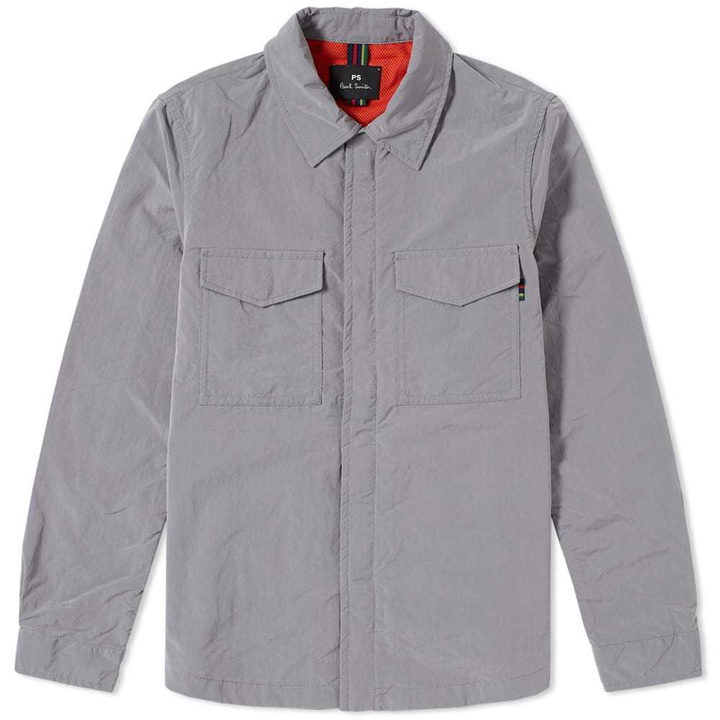 Photo: Paul Smith Micro Ripstop Shirt Jacket Grey