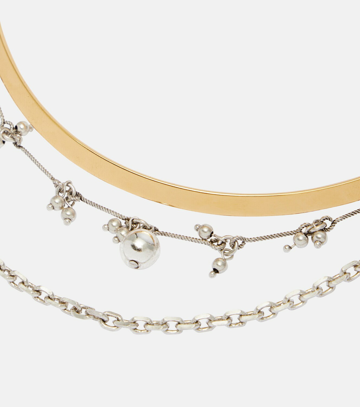 Isabel Marant Embellished chain necklace