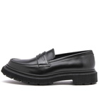 Adieu Men's 159 Piping Loafer in Black