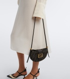 Fendi Croissant FF Zucca shoulder bag