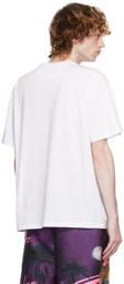 Valentino White Brocade T-Shirt