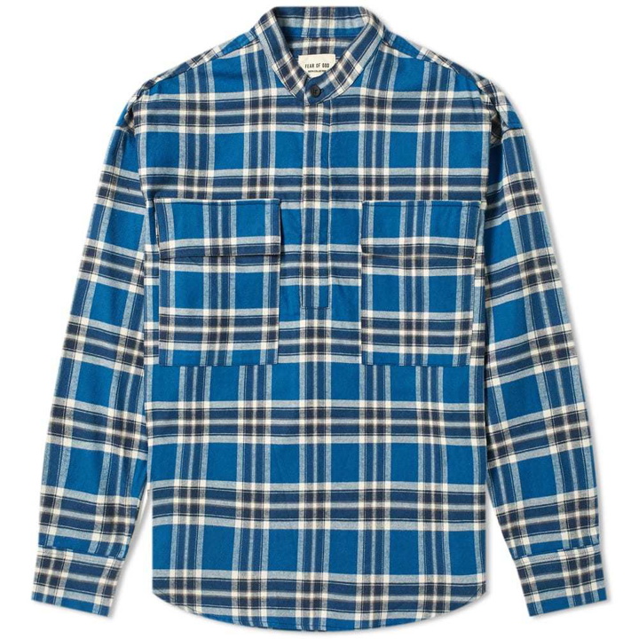 Photo: Fear Of God Plaid Pullover Henley