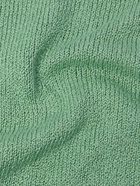 Zegna - Organic Cotton and Silk-Blend Sweater - Green