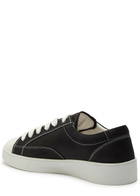 Jude Llow Nico Panelled Nubuck Leather Sneakers Black And White