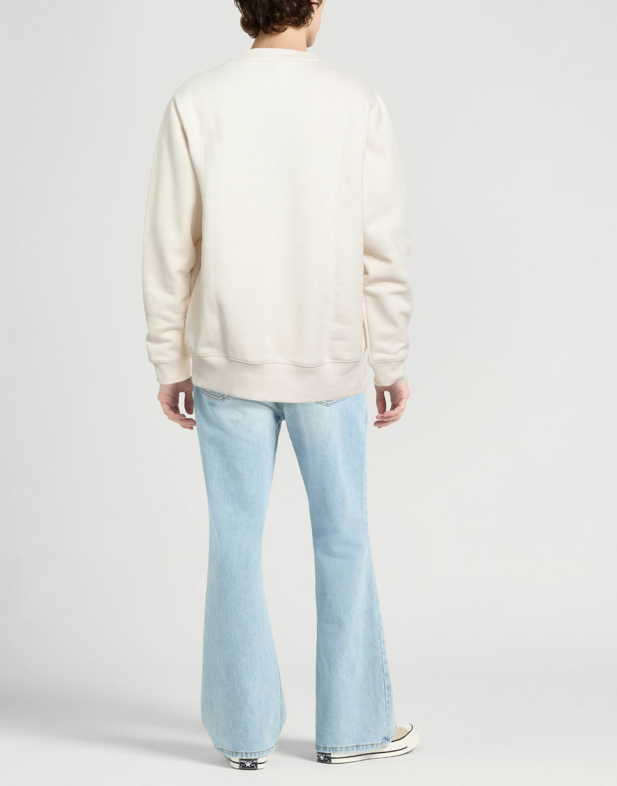 Dickies Mens Sweatshirt Cream