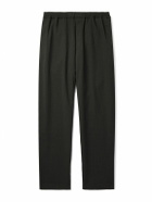 A Kind Of Guise - Banasa Tapered Wool-Seersucker Trousers - Green