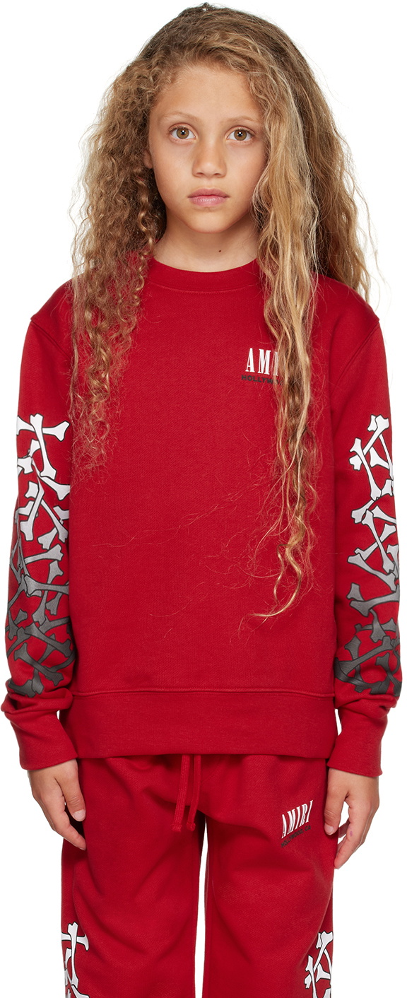 AMIRI Kids Red Bones Sweatshirt